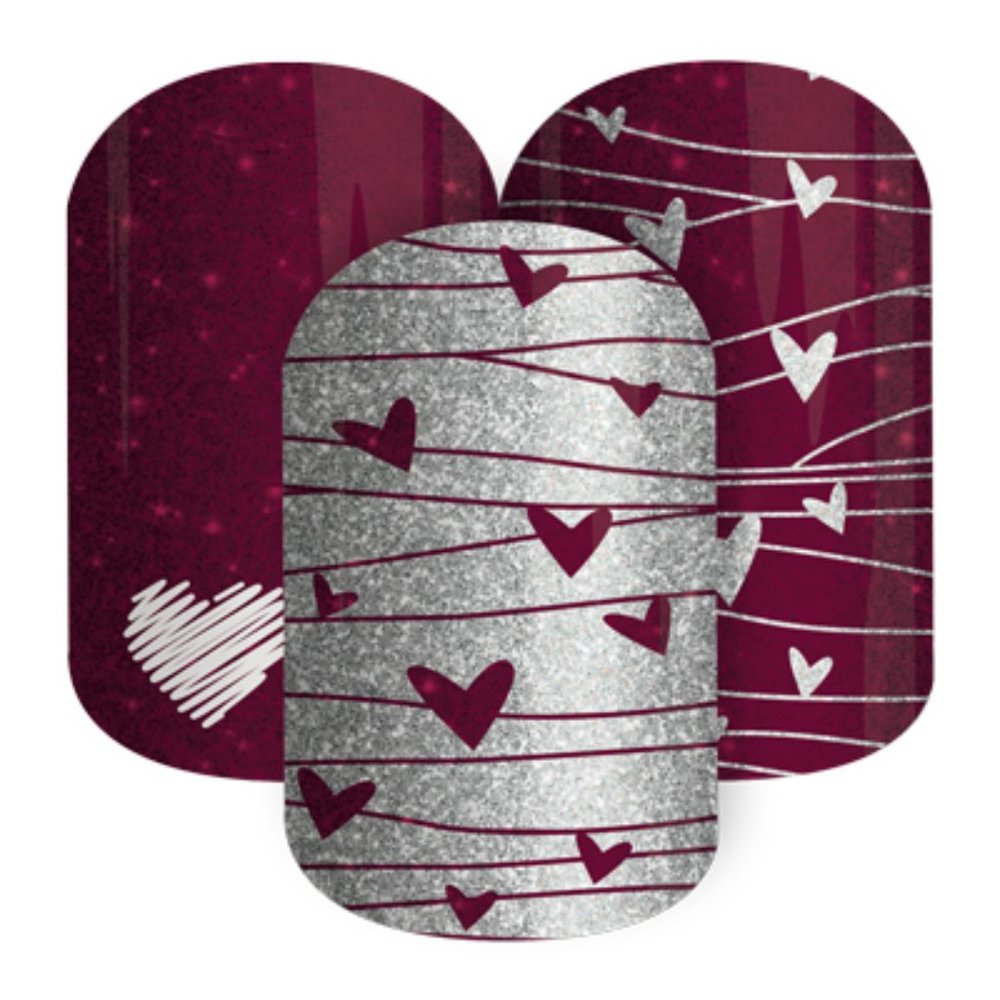 ✨3/$26 or 5/$39✨🆕 HTF Jamberry Love Spell Nail Wraps Retired